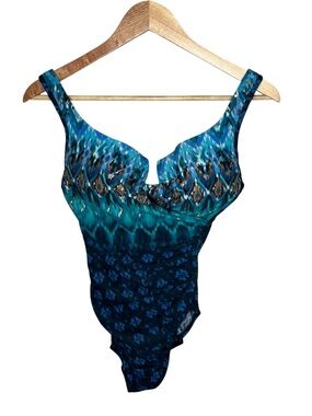 Miraclesuit Sunset Cay Escape One Piece Swimsuit Beach Vacation Resort